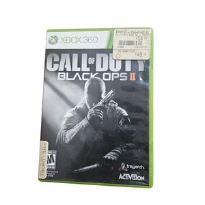 Call of Duty Black Ops II Xbox 360 with World at War Disc COD Activision 2012